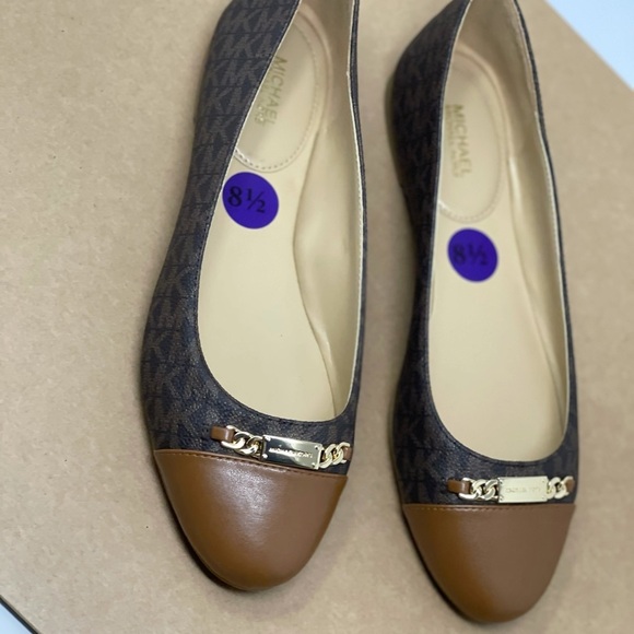 Michael Michael Kors signature ballet flats 8.5 US - Picture 2 of 6